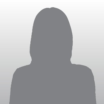 Eine weibliche Platzhalter-Grafik für ein Portraitfoto
